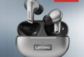 Lenovo Thinkplus LP5 TWS Wireless Bluetooth Earbuds 5.0V Built-In Microphone With Charging Case – Silver Gray