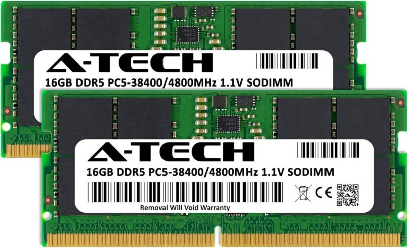 Laptop Ram DDR5 (PC5) 16GB Memory