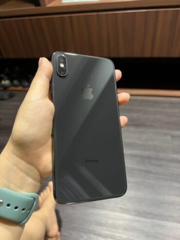 iPhone XS Max black 265gb dual SiM (No Face ID)